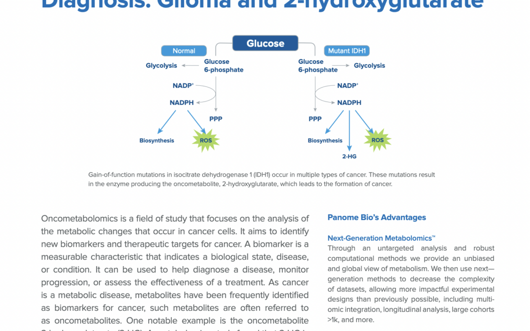 Next-Generation Oncometabolomics For Biomarker Discovery and Disease Diagnosis: Glioma and 2-hydroxyglutarate