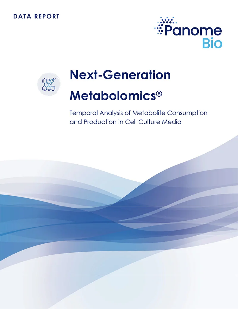 Data Analysis: Metabolite Consumption, Production – Cell Culture Media