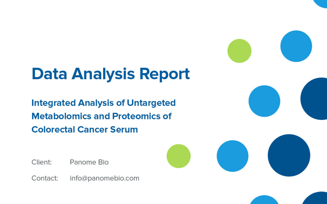 Integrated Multi-Omics Analysis of Colorectal Cancer