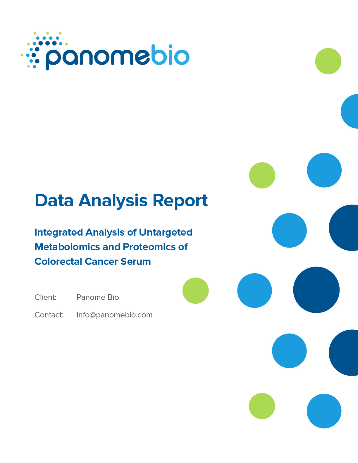 Integrated Multi-Omics Analysis of Colorectal Cancer