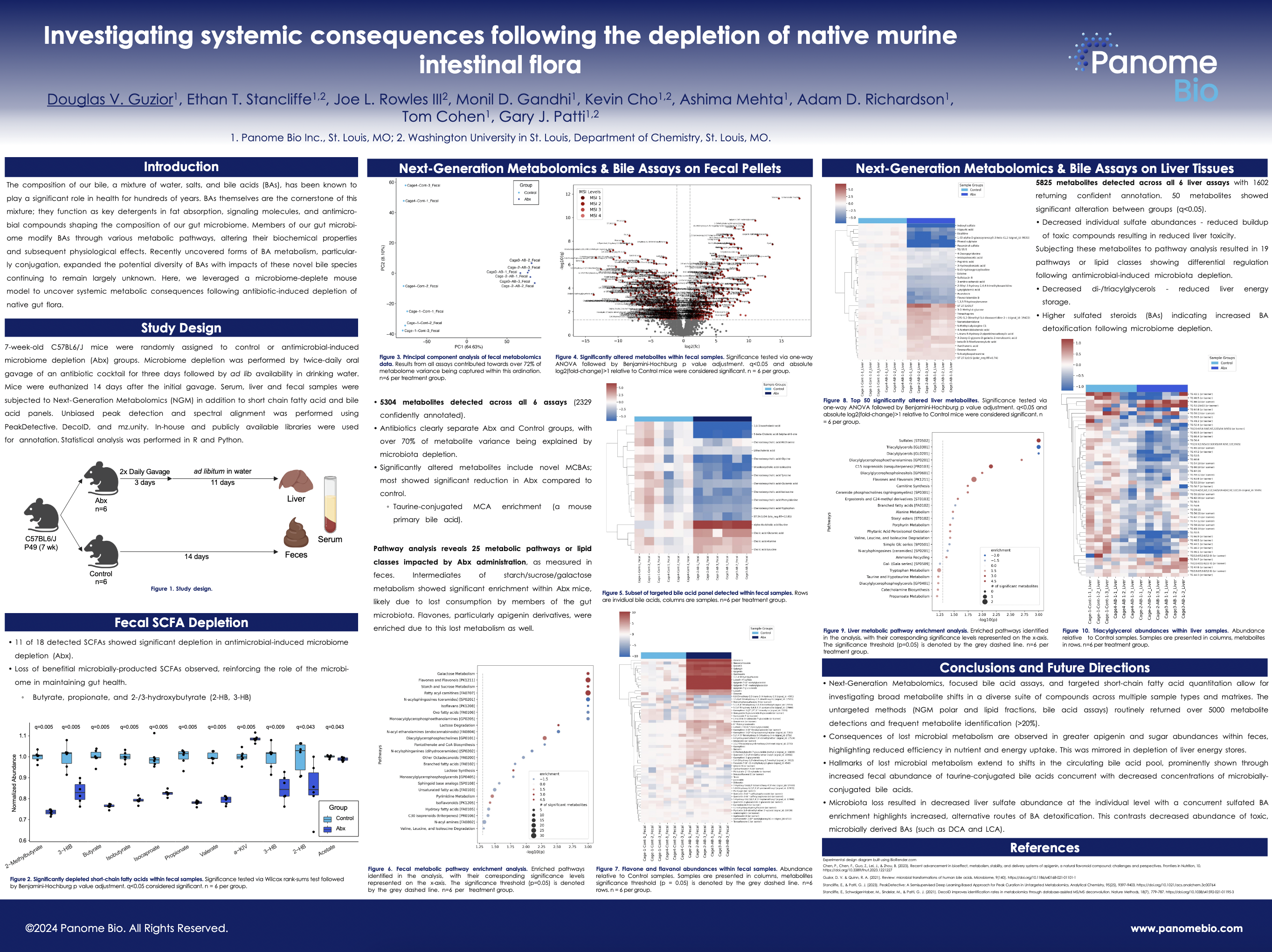 Microbiome Function Analysis in Antibiotic-Treated Mice