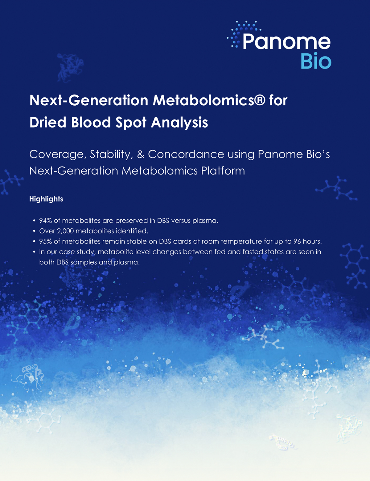 Dried Blood Spot Metabolomics