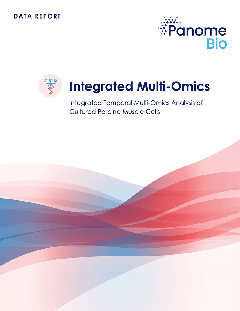 Multi-Omics Analysis of Cultured Porcine Cells