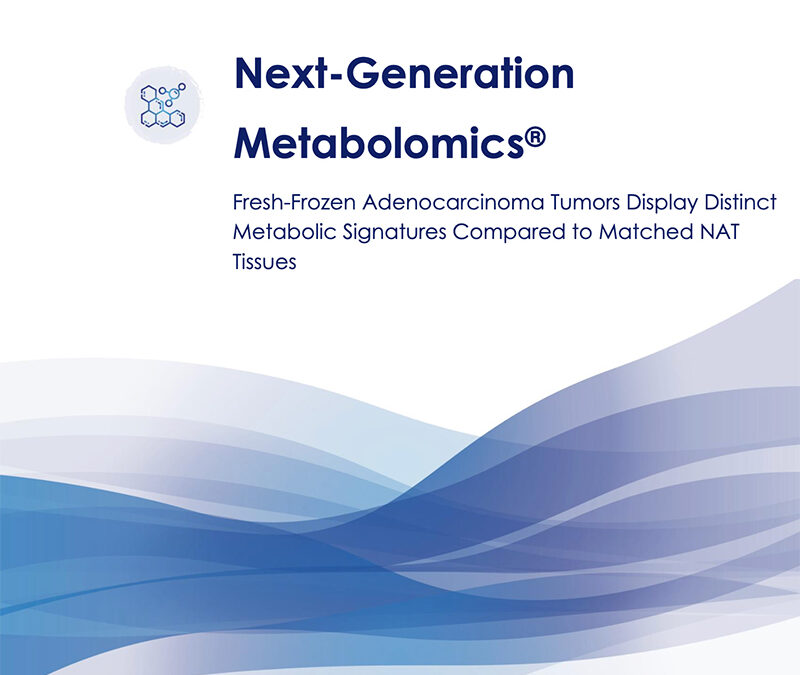 A Comprehensive untargeted Metabolomic Profiling of Fresh-Frozen Tissue
