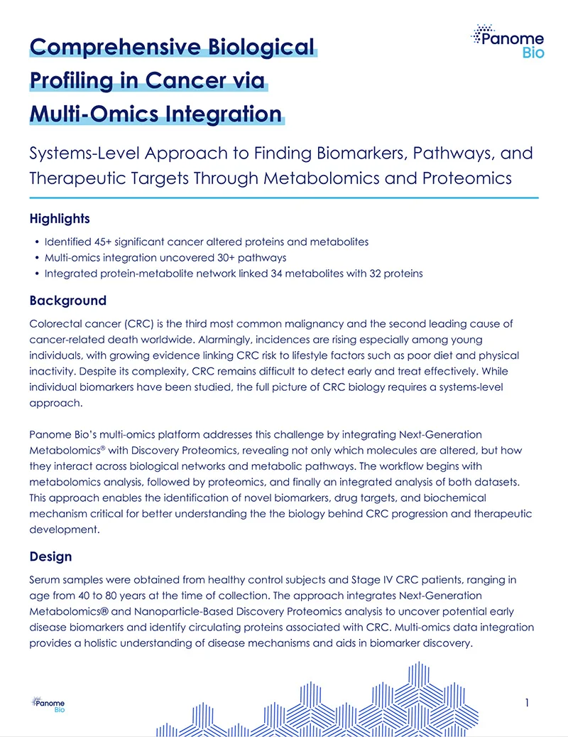 Multi-Omics Integration for Comprehensive Cancer Profiling