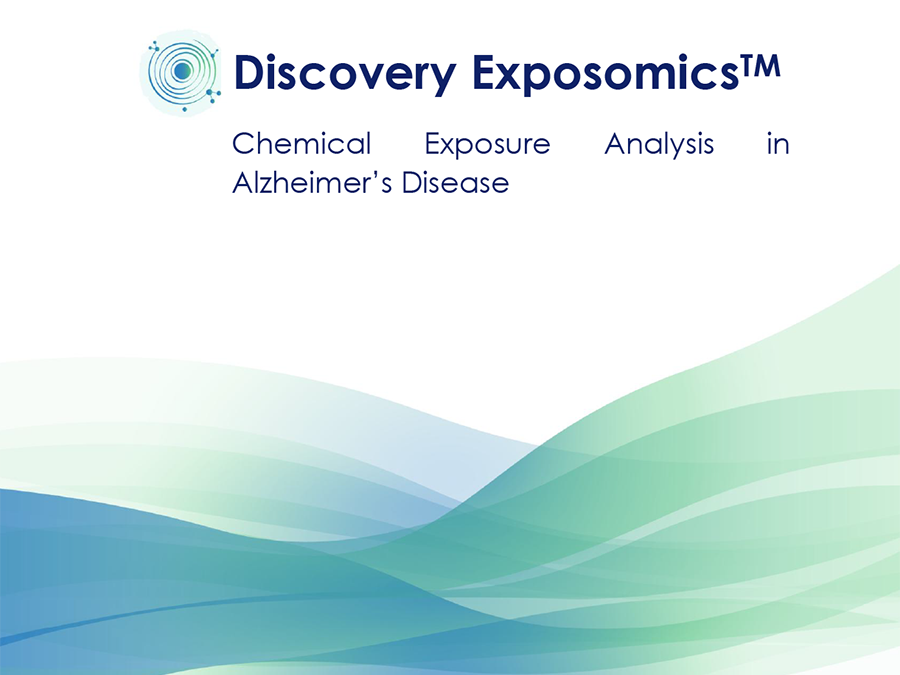 Discovery Exposomics: Chemical Exposure Analysis in Alzheimer’s Disease