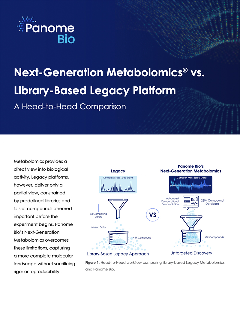 Untargeted Metabolomics Comparison